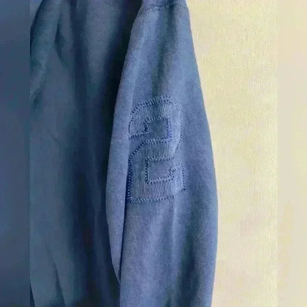 Children's Place Athletic Dept Boys Blue Zip Up Hoodie Sweatshirt Size 10/12 NWT